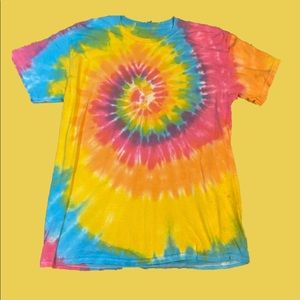 Pastel Rainbow Tie Dye Tee